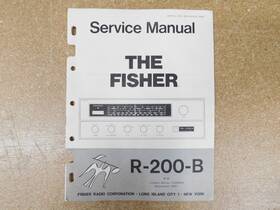 R-200-b The Fisher Fm-am Multi-band Tuner Service Manual With Schematics