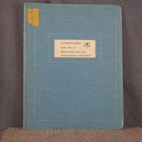Hr40-5a Trygon Model Power Supply Instruction Manual And Service Info