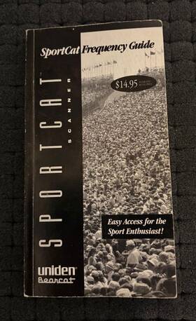 Uniden Ubud55238zz Sportcat Frequency Guide - Bearcat Pb 1994