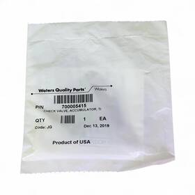 Waters 801234008936 700005415 Acquity Replacement Bio I2v Cartridge Check Valve Accumulator