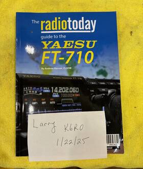 Ft-710 Yaesu 798693442634 The Radio Today Guide To - A Must Have By Zl3dw