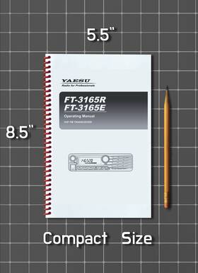 Yaesu Ft-3165r Operating Manual Guide Reference 40 Pages Half Size 5.5x8.5
