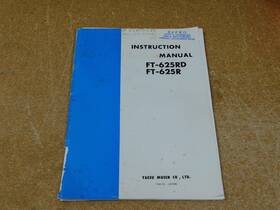 Yaesu Ft-625rd Ft-625r Ham Radio Transceiver User Manual Schematics Original