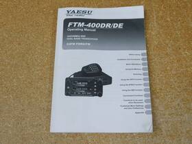 Yaesu Ftm-400dr/de C4fm Fdma/fm Operating Manual Original