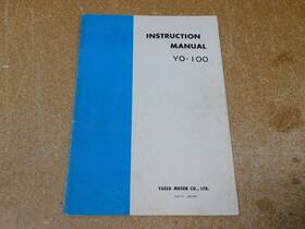 Yaesu Yo-i00 Ham Radio Oscilloscope Instruction User Schematics Original