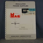 Hp Model 800B-2 Power Supply Operating And Service Manual. Fixed Price $12.95.