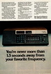1977 Vintage Print Ad The Touch By Regency Ultimate Scanner Favorite Frequency. Fixed Price $9.95.