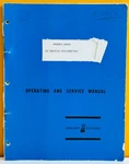 Hp Agilent 03430-90000 Model 3430A Dc Digital Voltmeter Oper & Service Manual.. Fixed Price $29.99.