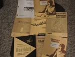 Heathkit Instruction Manuals Total Of Thirty Eight.. Fixed Price $45.00.