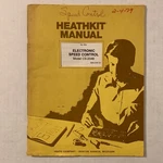Heathkit Manual For Electronic Speed Control Model CS-2048 Vintage 1978 Assembly. Fixed Price $9.80.