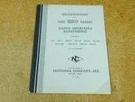 National HRO-5T Receiving Equipment Ham Radio User Manual (original). Fixed Price $20.00.