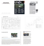 Grundig Satellit 800 Instruction Manual 11X17" Diagrams Color Ad ++. Fixed Price $24.95.