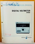 Hp 03430-90002 1969 Model 3430A Digital Voltmeter Operating & Service Manual.. Fixed Price $39.99.