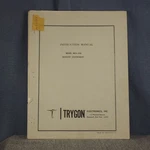 Trygon Model M60-10A Power Supply Instruction Manual & Service Info. Fixed Price $14.95.