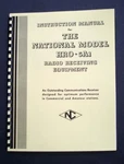 National Model HRO-5A1 Radio Receiver Manual. Fixed Price $12.99.