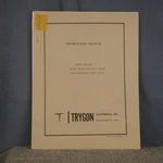 Trygon Model HR40-5B Power Supply Instruction Manual & Service Info. Fixed Price $14.95.