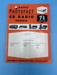 Sams Photofact Radio Series VOL.71 August 1975 CB-71. Fixed Price $7.50.
