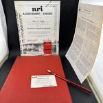 National Radio Institute Folder And Certificate. Fixed Price $32.99.