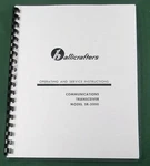 Hallicrafters SR-2000 Operating Manual: 11X17" Schematic & Potective Covers!. Fixed Price $23.00.