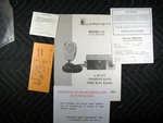 Genuine Lafayette MICRO-12 5-WATT Citizens Band Two-way Radio Manual With Extras. Fixed Price $11.99.