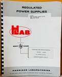 Hp Model 6438A Regulated Power Supplies Operating & Service Manual.. Fixed Price $29.99.