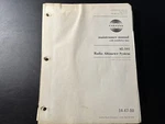 Collins AL-101 Radio Altimeter System Maintenance Manual W/ Install Data. Fixed Price $101.14.