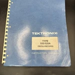 Tektronix Type 533-533A Oscilloscope Instruction Service Manual P/n 070-258. Fixed Price $25.00.
