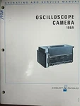 Hp Model 198A Oscilloscope Camera Operating & Service Manual 00198-99002. Fixed Price $24.99.