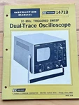 Bk Precision 1471B Dual-trace Oscilloscope Instruction Manual Original. Fixed Price $19.00.