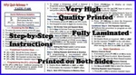 Nifty Accessories Tri-folded Mini-manual For The Yaesu FT-65R. Fixed Price $16.85.