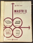 Ge Mastr Ii Two-way Fm Radio Maintenance Manual LBI30740A Datafile DF9031. Fixed Price $29.99.