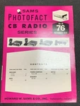 Sams Photofact Cb Radio Series Books. Fixed Price $9.75.