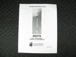 Genuine Cushcraft AR270 Dual Band Ringo Antenna Manual. Fixed Price $9.99.