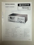 Vintage Sanyo Service Manual Model Number Rd 5350. Fixed Price $10.00.