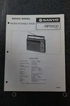 Sanyo RP5800 Service Manual. Fixed Price $21.99.