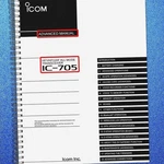 Icom IC-705 Transceiver Advanced Manual Durable Wire Bound Rugged Covers. Fixed Price $31.37.