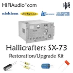 Hallicrafters SX-73 Radio Restoration Kit Repair Upgrade Recap Capacitor Rebuild. Fixed Price $125.00.