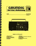 Grundig Satellit 600 Shortwave World Radio Receiver Service Manual. Fixed Price $16.95.