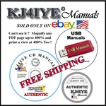 Icom IC-761 Cd Or Usb Service And Owners Manuals Radio Book KJ4IYE. Fixed Price $17.95.