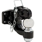 BH82516 8-TON Combination Hitch, 2-5/16 Inch Ball 16000 Mgtw, Easily Hook W.... Fixed Price $179.68.