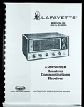 Lafayette HA700 HA-700 Communications Receiver Operating Manual. Fixed Price $13.99.