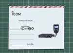 Icom IC-450 Instruction Manual User Guide How-to 56 Pages Usa Made. Fixed Price $18.95.