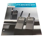 Yaesu Brochure FT-411/811/911 Compact Cpu-controlled Fm Handie Transceivers. Fixed Price $10.00.