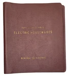 Vintage Electric Housewares Parts & Service Manual Binder 1954 1956. Fixed Price $150.00.