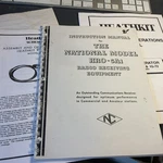 National Model HRO-5A1 Radio Receiver Manual++ Extras Don't Need Ca Ship Repr. Fixed Price $22.00.