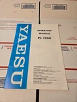 Yaesu FC-1000 Operating Manual Original. Fixed Price $15.00.