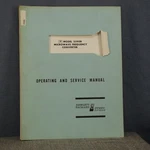 Hp 2590B Microwave Frequency Converter Operating & Service Manual #1. Fixed Price $18.95.