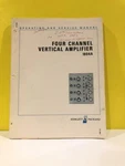 Hp 02624-1 Four Channel Vertical Amplifier 1804A Operating And Service Manual. Fixed Price $49.99.