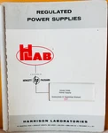 Hp Model 808A Dc Power Supply Instruction & Operating Manual.. Fixed Price $29.99.