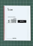 Icom IC-1201A & IC1201E Instruction Manual User Guide 41 Pages Usa Made. Fixed Price $18.95.